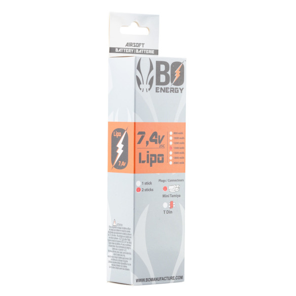 Batterie Lipo 2S 7.4V : Puissance Fiable pour Chasseurs Avertis