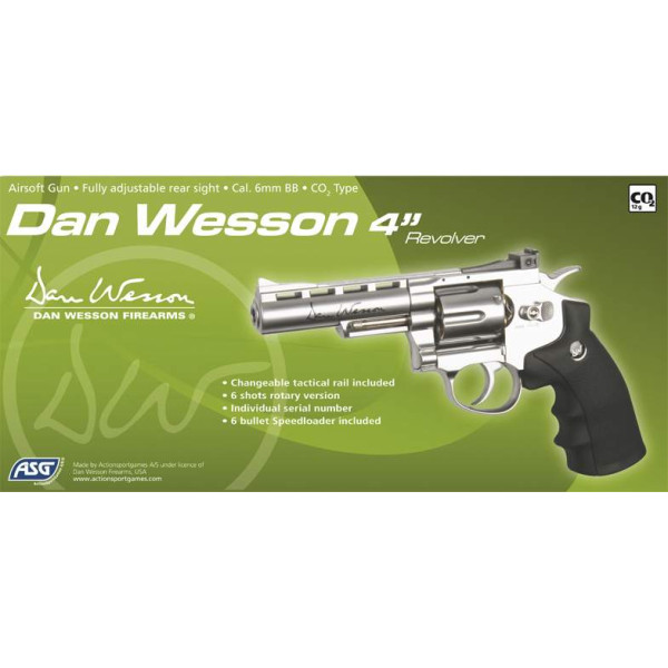 Revolver Airsoft CO2 Dan Wesson : Élégance et Robustesse 4