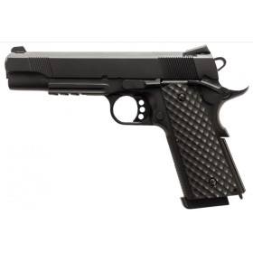 Réplique GBB 1911 MEU Rail Raven : Puissance et Réalisme Métallique