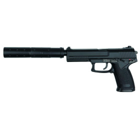 Réplique Airsoft MK23 Noir : Puissance et Personnalisation Ultime
