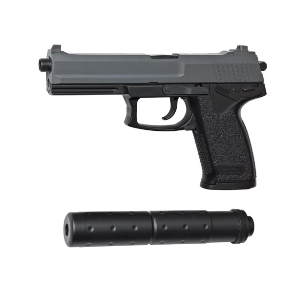 Pistolet Airsoft DL60 Socom : Précision et Robustesse Tactique