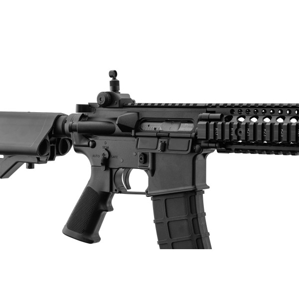 Réplique GBBR MK18 Noir : Robustesse et Réalisme pour l'Airsoft