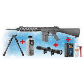 Pack Noël SR25 Airsoft : Précision et Stabilité Optimales