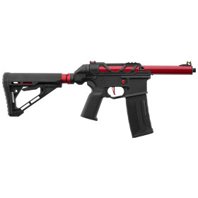 Réplique AEG Lancer Tactical Rouge : Précision et Confort Personnalisé