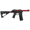 Réplique AEG Lancer Tactical Rouge : Précision et Confort Personnalisé