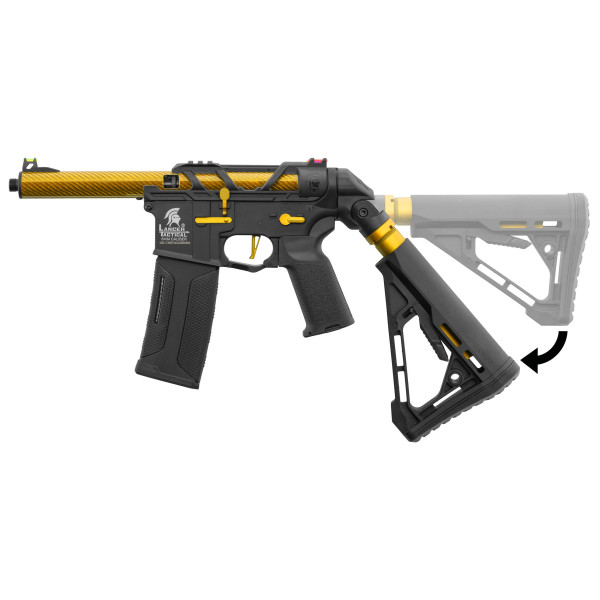 Réplique AEG Lancer Tactical Or : Précision et Légèreté Inégalées