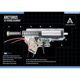 Arcturus Sword® Mod1 8'' Lite FE : Puissance et Précision Avancées