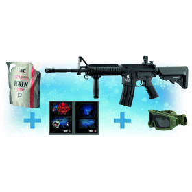 Pack Noël Lancer Tactical : Réplique M4, Skin Requin et Sécurité Incluses