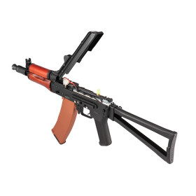 Réplique AEG AKS-74U : Authenticité et Robustesse en Acier et Bois