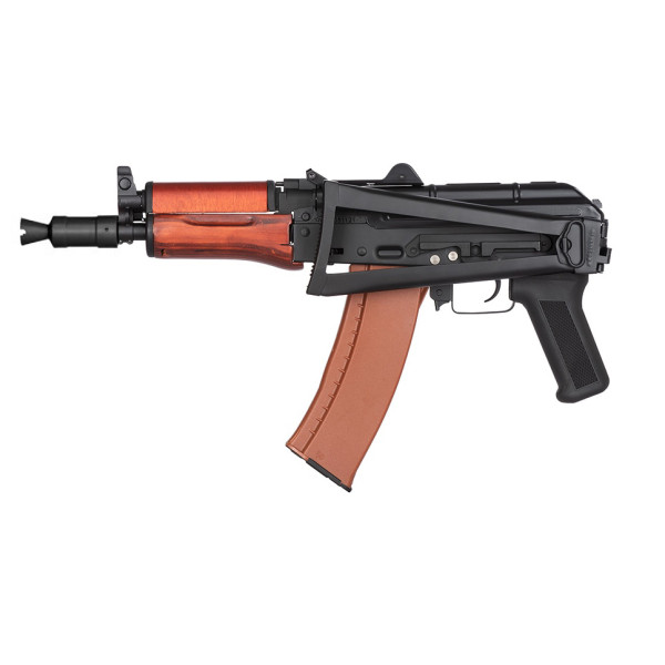 Réplique AEG AKS-74U : Authenticité et Robustesse en Acier et Bois