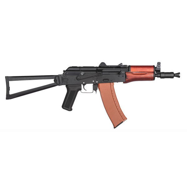Réplique AEG AKS-74U : Authenticité et Robustesse en Acier et Bois