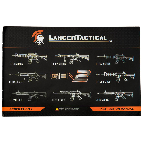 Réplique Airsoft LT-01 G2 M933 : Précision et Durabilité Inégalées