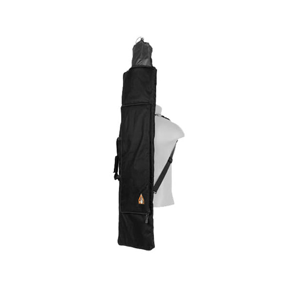 Housse 120 cm Noire en Nylon 600D - Protection et Rangement Optimal