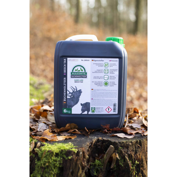 Goudron de Hêtre 6 Kg : Attirez Sangliers et Cerfs Naturellement