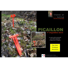 Sécurisez vos tirs avec l'Angulateur Picaillon 30° - Lot de 12
