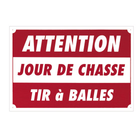 Panneau de chasse Akilux 60x40 cm : visibilité et durabilité assurées