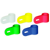 Bagues d'attache plastique colorées pour personnalisation optimale