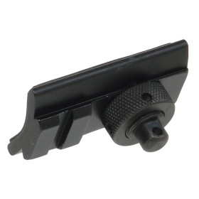 Adaptateur 21mm Bipied : Fixation Sécurisée et Durable en Métal