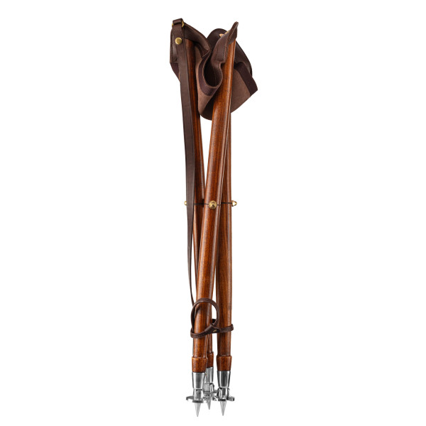 Trépied Luxe : Confort en Cuir et Stabilité Aluminium pour Chasse