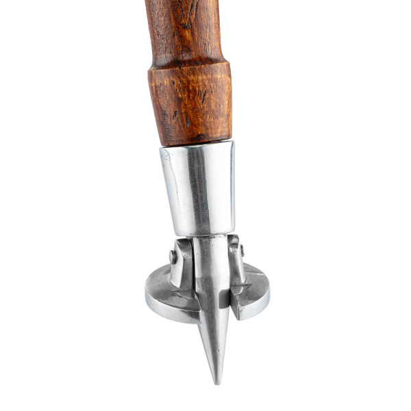 Trépied Luxe : Confort en Cuir et Stabilité Aluminium pour Chasse