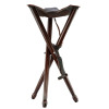 Siège Trépied Pliant Bois 65 cm - Confort et Élégance Chasse