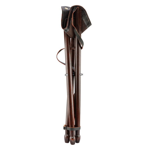 Siège Trépied Pliant Bois 65 cm - Confort et Élégance Chasse