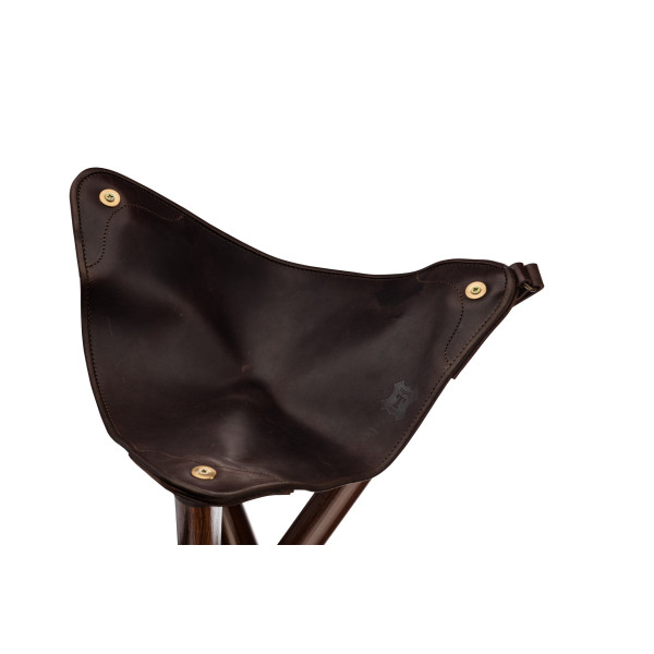 Siège Trépied Pliant Bois - Luxe : Confort et Élégance Chasse