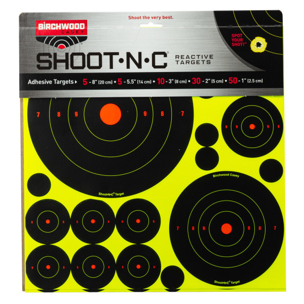 Cibles Shoot-N-C Mix : Entraînement Précis avec 50 Cibles Variées