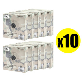 Pack Cibles 14x14 cm Shoot Again : Précision Économique pour Tir