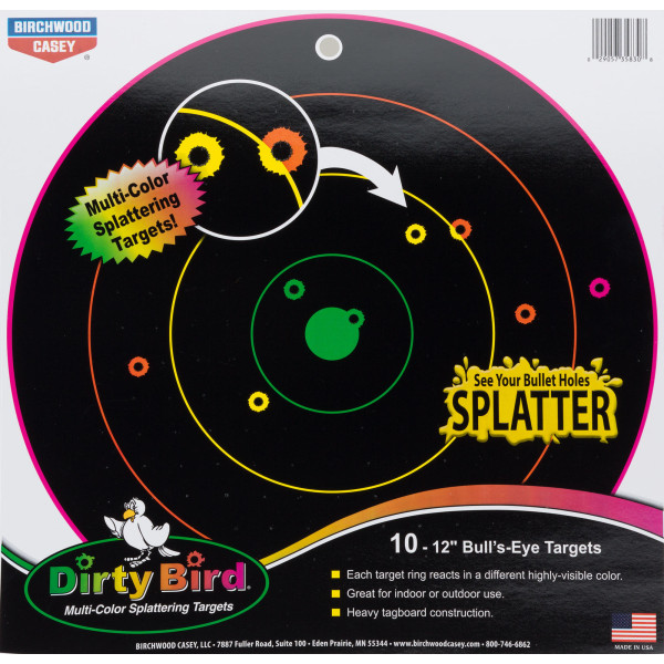 Cibles Dirty Birds Multicolores : Tirs Précis Sans Jumelles
