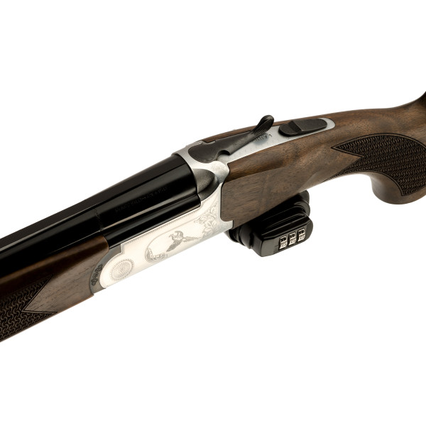 Verrou mural sécurisé pour armes, choix clef ou code, discret noir