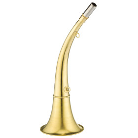 Corne Ronde 40 cm en Laiton Poli : Sonorité Puissante et Durable