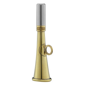 Corne de chasse Elless 12 cm : élégance et praticité en laiton poli