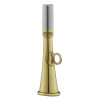 Corne de chasse Elless 12 cm : élégance et praticité en laiton poli