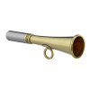 Corne de chasse Elless 12 cm : élégance et praticité en laiton poli