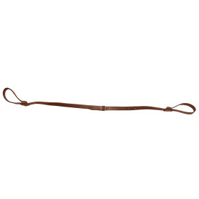Bretelle Cuir Marron Double Lasso - Élégance et Durabilité