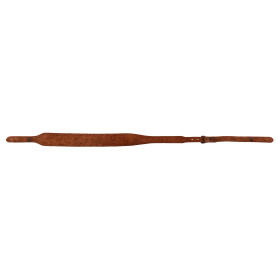 Bretelle Carabine Cuir Marron - Robustesse et Sécurité Assurées