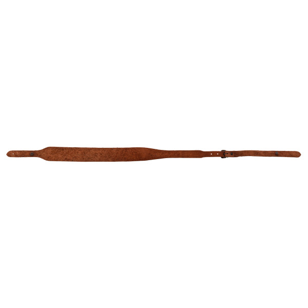 Bretelle Carabine Cuir Marron - Robustesse et Sécurité Assurées