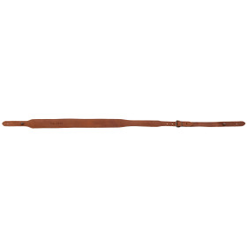 Bretelle Carabine Cuir Marron : Élégance et Confort pour Chasseurs