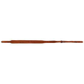 Bretelle Carabine Cuir Marron : Élégance et Confort pour Chasseurs