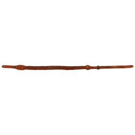 Bretelle fusil cuir tressé 7 brins : Élégance et durabilité assurées