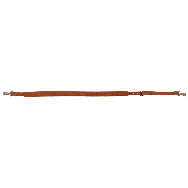 Bretelle Fusil en Cuir Brun - Robustesse et Élégance Assurées