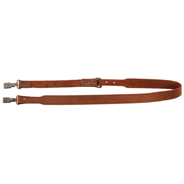 Bretelle Fusil en Cuir Brun - Robustesse et Élégance Assurées