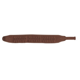 Cartouchière Daim Velours 21 Balles - Élégance et Sécurité Chasse