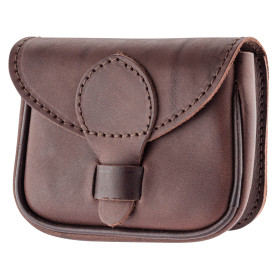 Pochette en cuir marron : transportez vos munitions avec style et sécurité