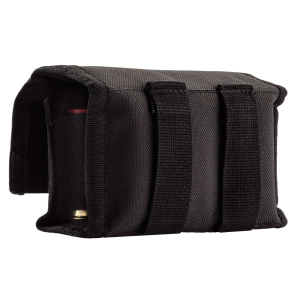Étui Nylon Noir 10 Cartouches : Accès Rapide et Transport Facile