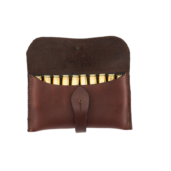 Pochette en Cuir Gras - Protection Durable pour Vos Munitions