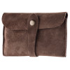 Pochette en cuir marron : Élégance et robustesse pour chasseurs