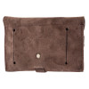 Pochette en cuir marron : Élégance et robustesse pour chasseurs