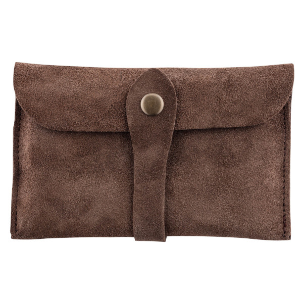 Pochette en cuir marron : Élégance et robustesse pour chasseurs